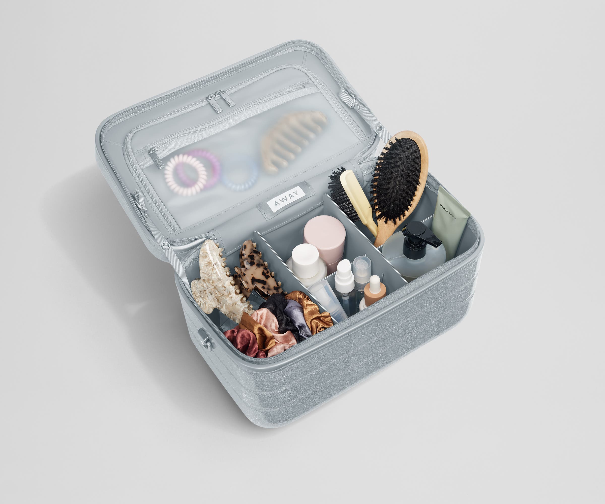 The Train Case in Supernova Silver