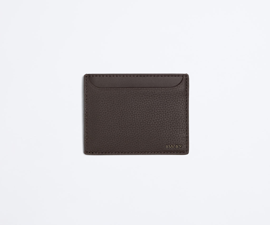 Card Case in Espresso Brown