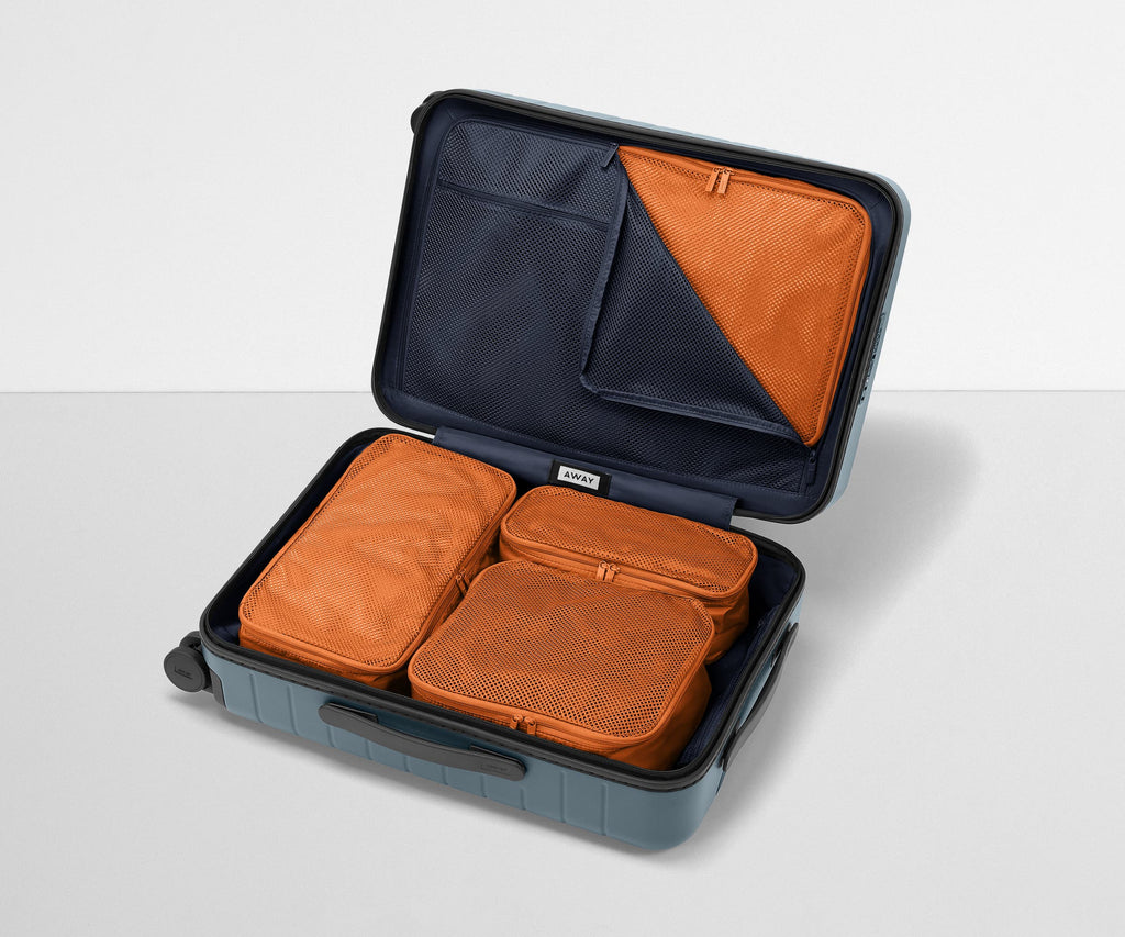 The Insider Packing Cubes in Sorbet Orange