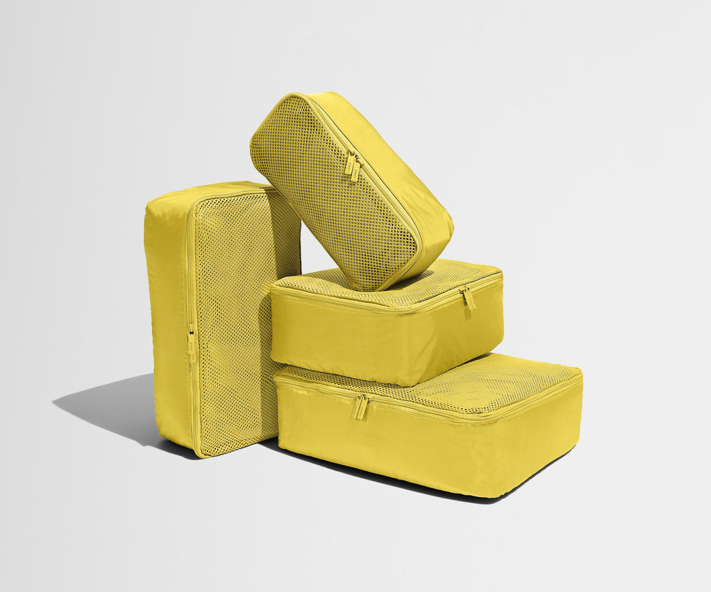 The Insider Packing Cubes in Sunshine Yellow
