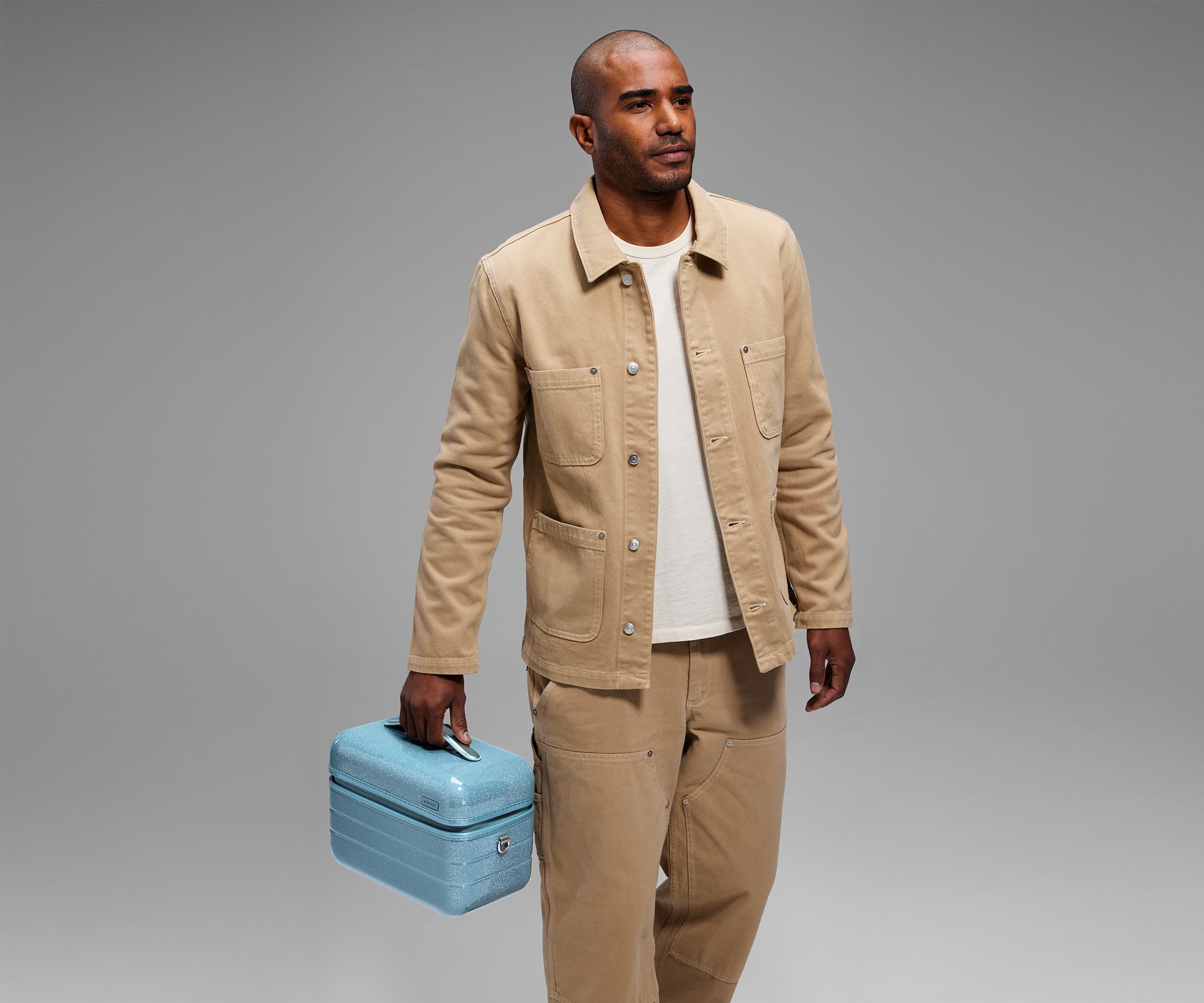 The Train Case in Galaxy Blue