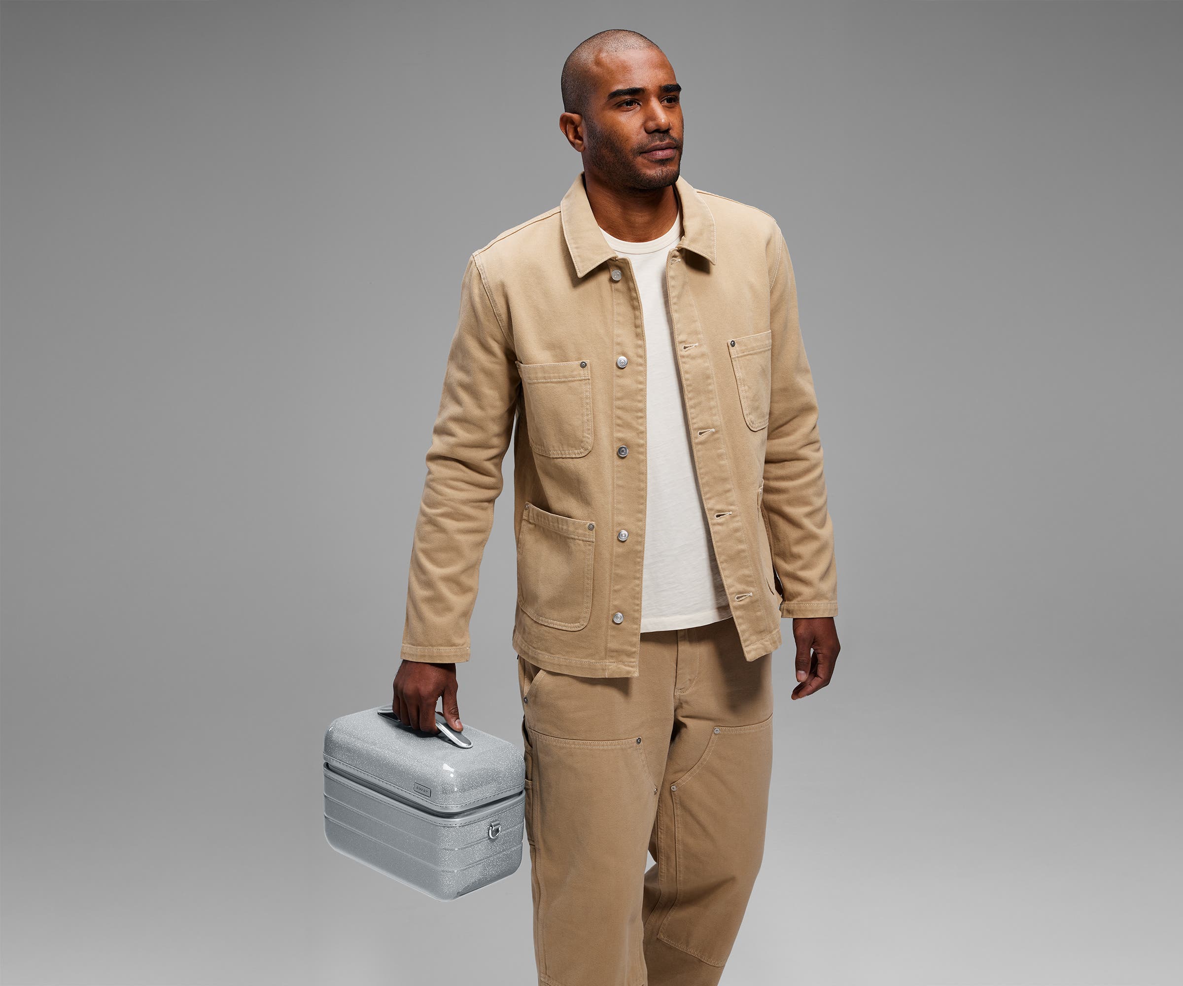 The Train Case in Supernova Silver