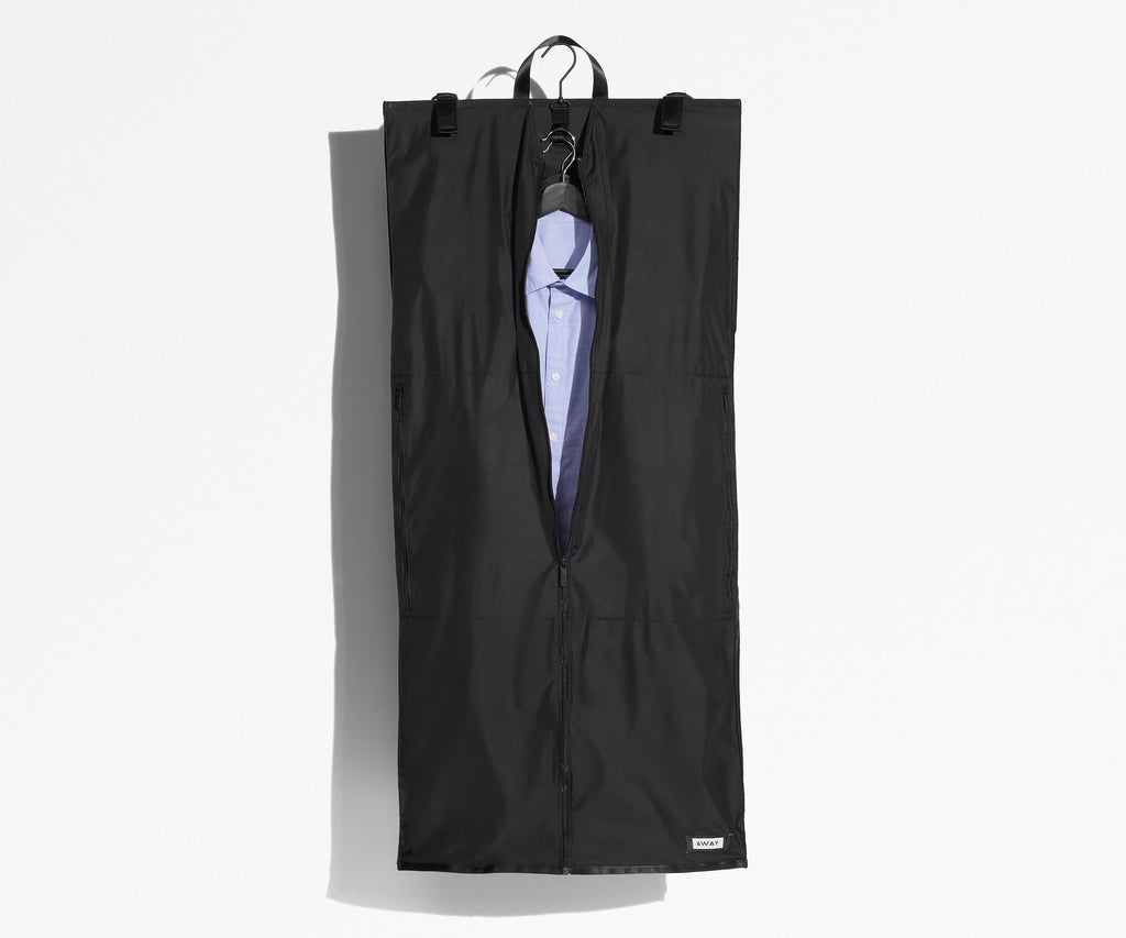 The Centerfold Garment Sleeve in Jet Black