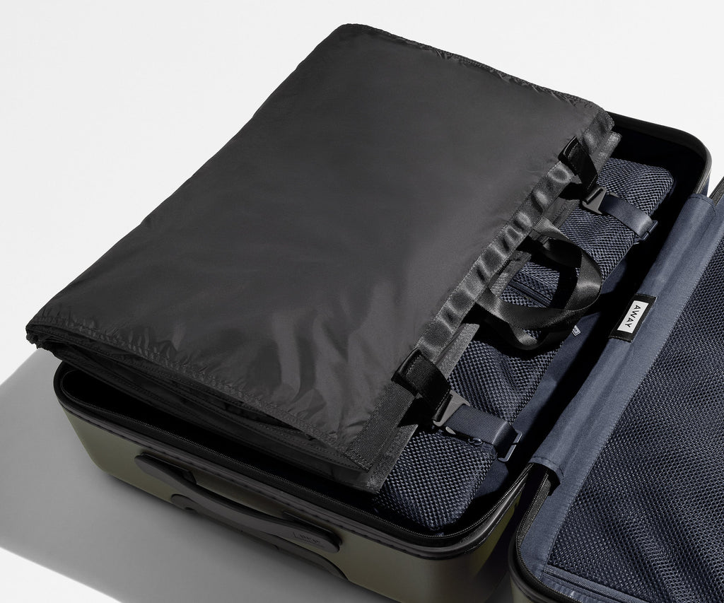 The Centerfold Garment Sleeve in Jet Black