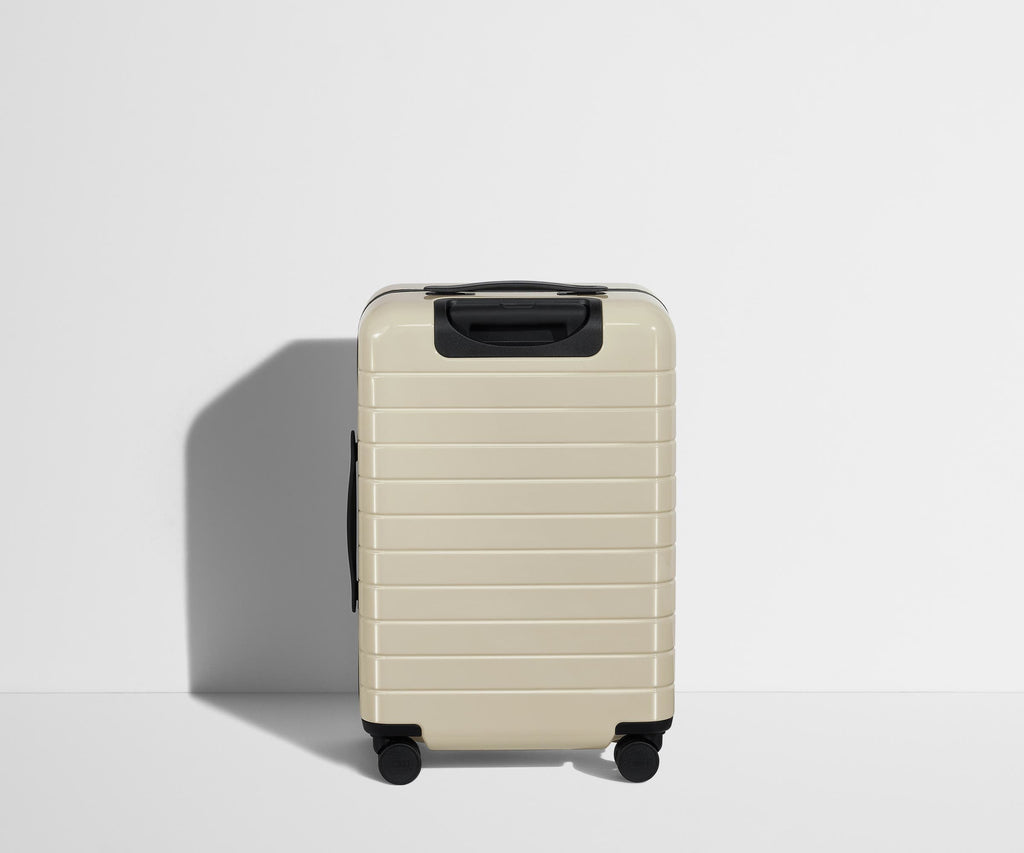 The Bigger Carry-On Flex in Salt White (Gloss)
