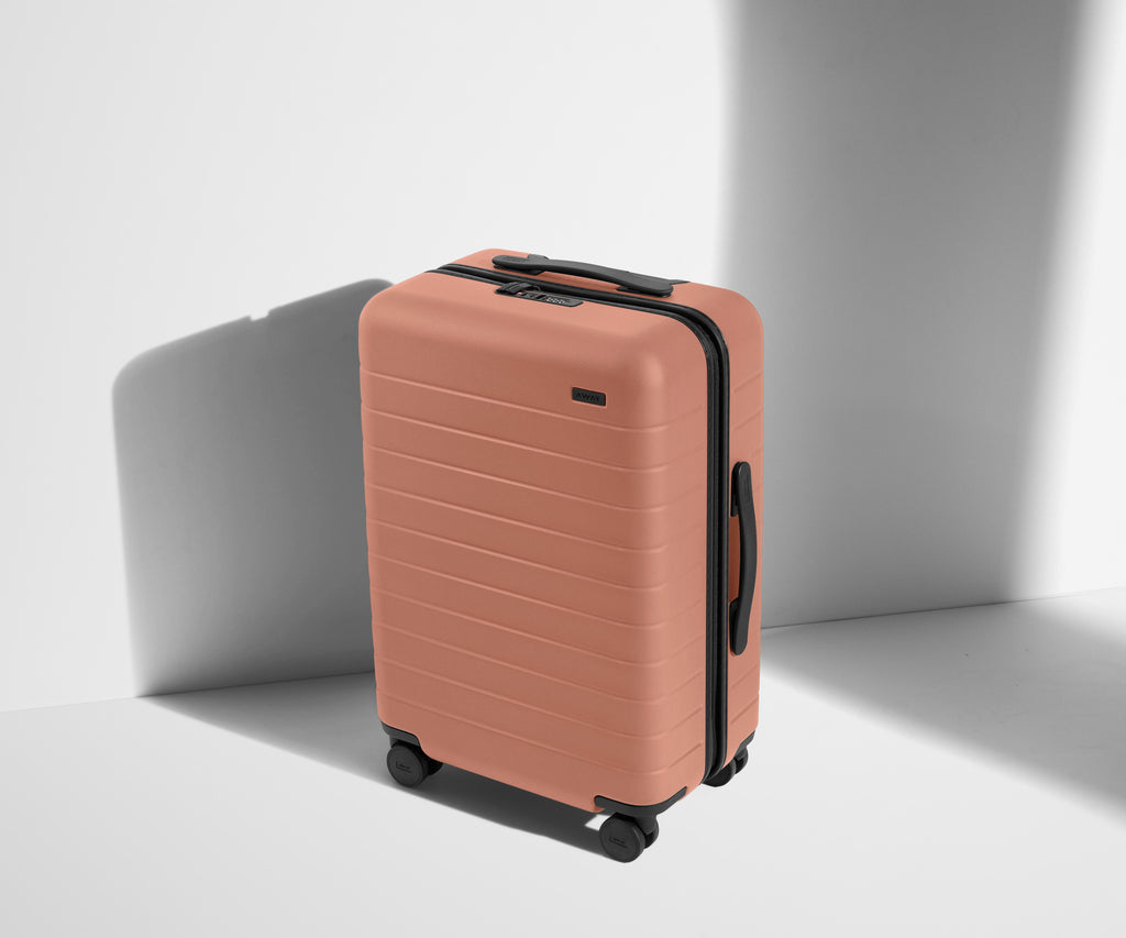 The Bigger Carry-On in Clay Pink