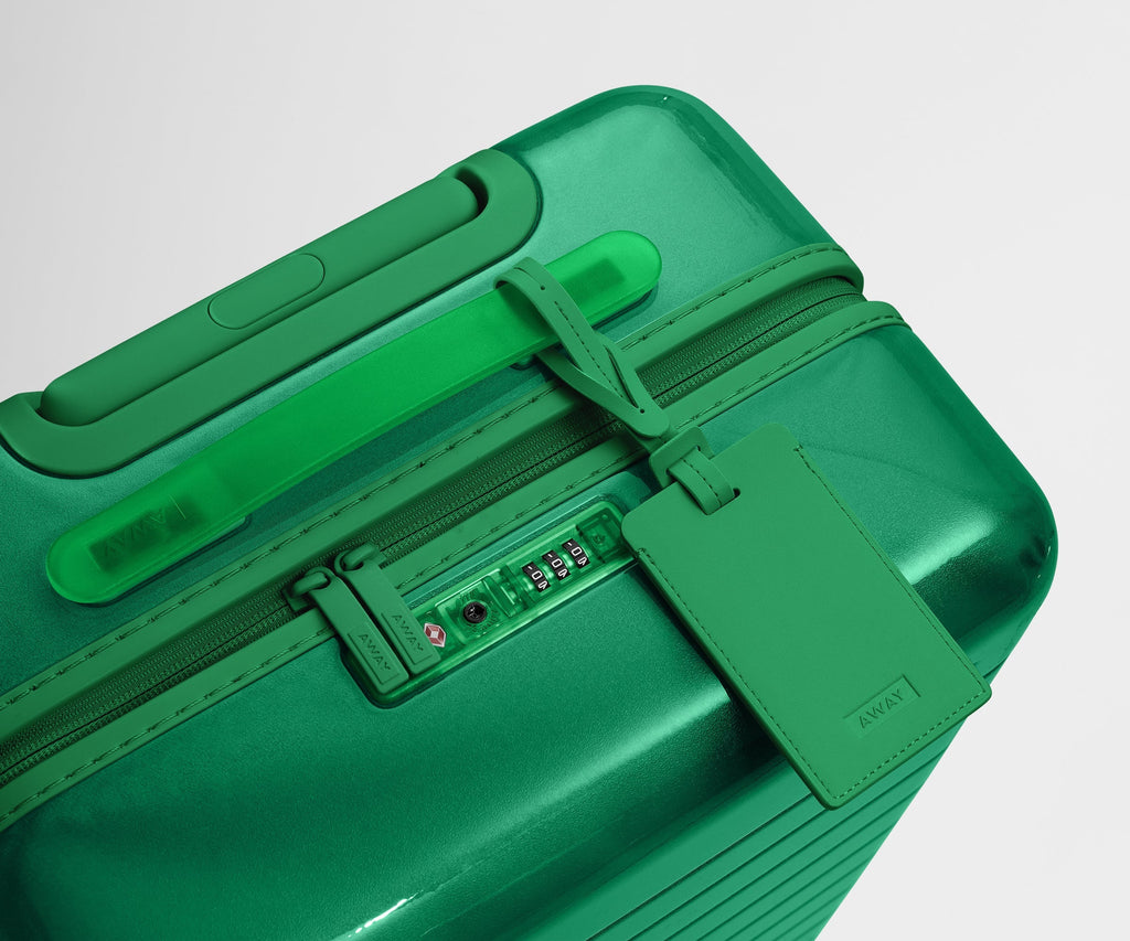 The Bigger Carry-On in Translucent Green