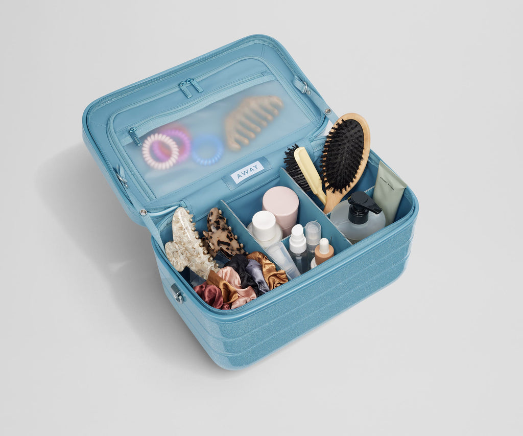 The Train Case in Galaxy Blue