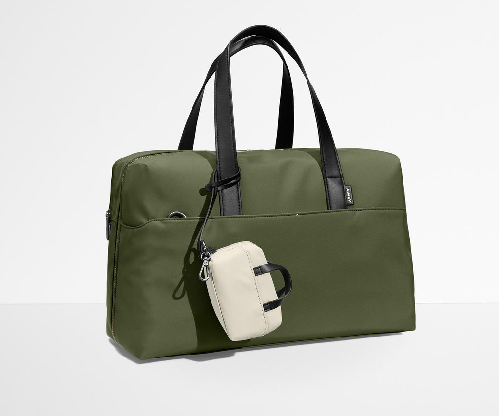 The Micro Everywhere Bag in Salt White