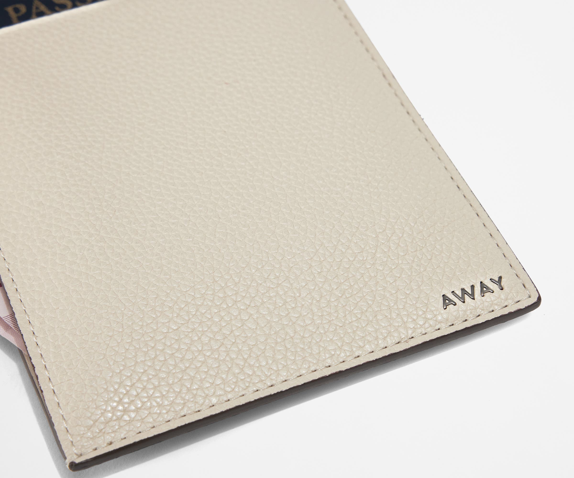 Passport Wallet in Cream White